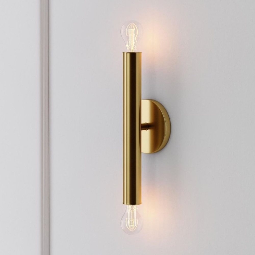 West Elm Trace Sconce Bronze